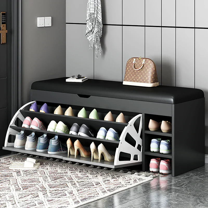 Armoires à chaussures distantes, support de salon, étagère de banc de couloir, armoires à chaussures de hall d'entrée, petite chambre, hall d'entrée, LQQ100YH