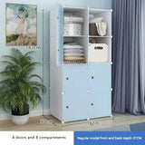 Armoire de Rangement Nordique, Placard à Vêtements, Cloisons T1, Service de Chambre à Coucher, Meubles Uniques