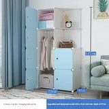 Armoire de Rangement Nordique, Placard à Vêtements, Cloisons T1, Service de Chambre à Coucher, Meubles Uniques