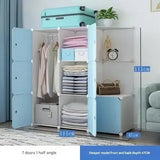 Armoire de Rangement Nordique, Placard à Vêtements, Cloisons T1, Service de Chambre à Coucher, Meubles Uniques