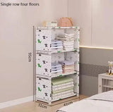 Armoire de Rangement Nordique, Placard à Vêtements, Cloisons T1, Service de Chambre à Coucher, Meubles Uniques