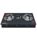 Cuisinière à gaz portable avec 3 brûleurs 🔥