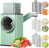 Coupe-légumes à rouleau multifonctionnel 3 en 1, trancheuse, carotte, hachoir à pommes de terre, râpe à fromage à distance, outil d'accessoires de cuisine