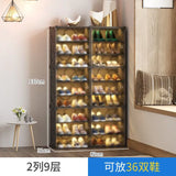 Armoire de rangement pour chaussures domestique T1, étagère multicouche durable, entrée dans la porte contre le mur, meuble de bain