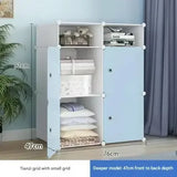 Armoire de Rangement Nordique, Placard à Vêtements, Cloisons T1, Service de Chambre à Coucher, Meubles Uniques