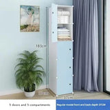 Armoire de Rangement Nordique, Placard à Vêtements, Cloisons T1, Service de Chambre à Coucher, Meubles Uniques
