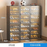 Armoire de rangement pour chaussures domestique T1, étagère multicouche durable, entrée dans la porte contre le mur, meuble de bain