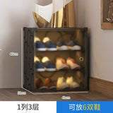 Armoire de rangement pour chaussures domestique T1, étagère multicouche durable, entrée dans la porte contre le mur, meuble de bain