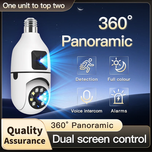 Caméra Espion WiFi 360° Double Objectif – Détection Intelligente