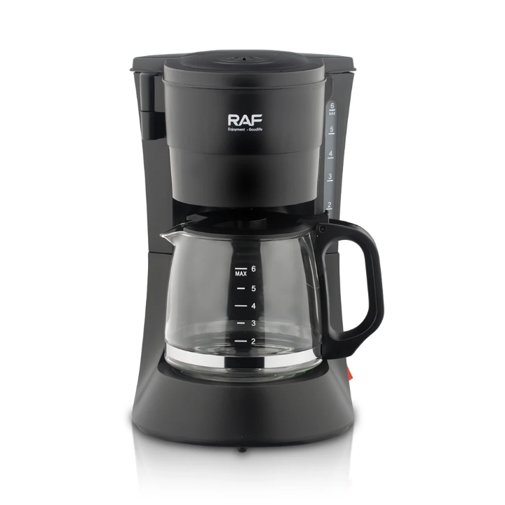 Cafetière Électrique RAF 1,2L – Noir Mat