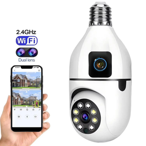 Caméra Espion WiFi 360° Double Objectif – Détection Intelligente
