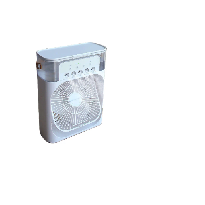 🌬️ Ventilateur Brumisateur Rechargeable – Fraîcheur Instantanée ! ❄️