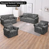Housse fauteuil VIP sans volant ( 3 places- 2 places et 2 fois 1 place)